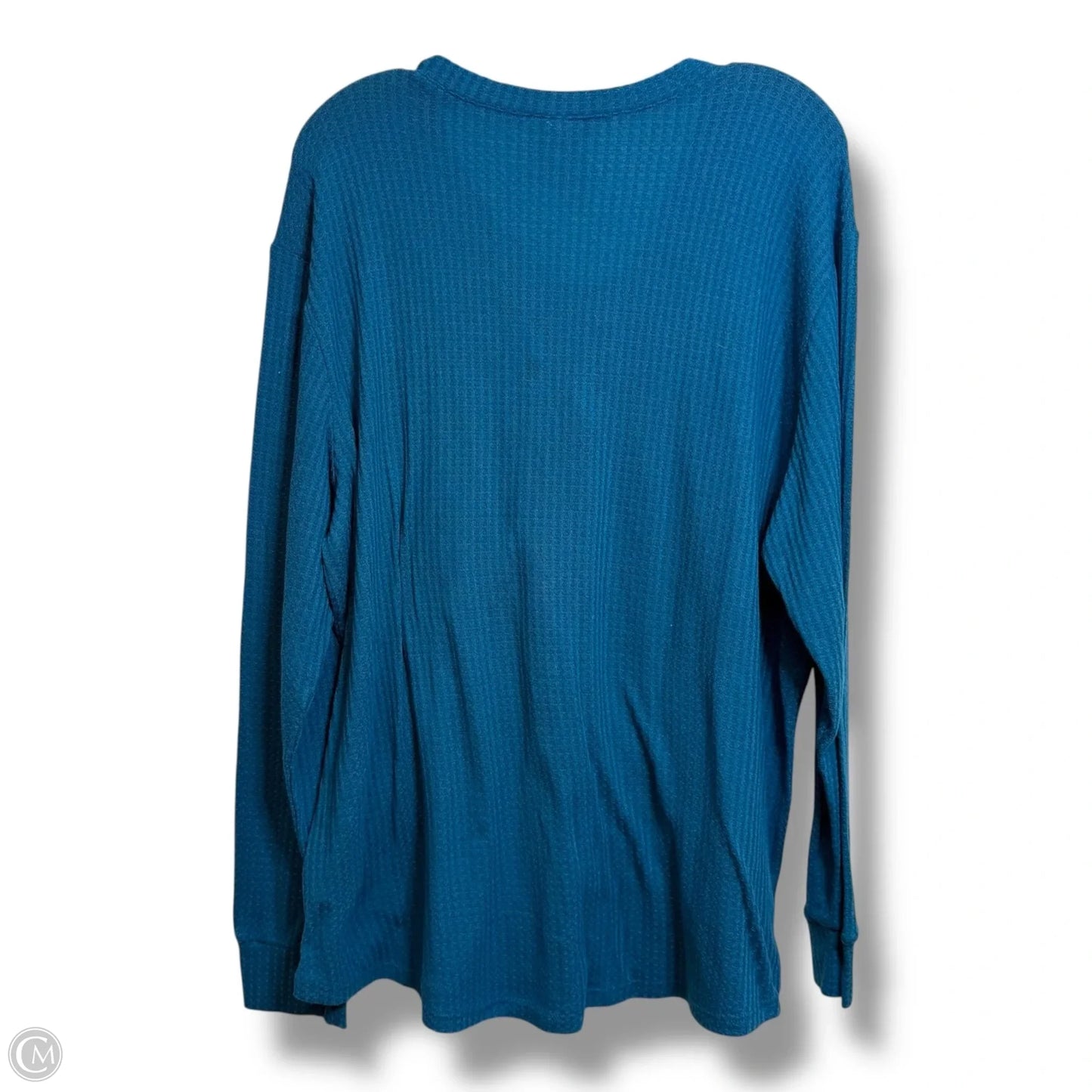 Top Long Sleeve By Torrid In Teal, Size: 1x
