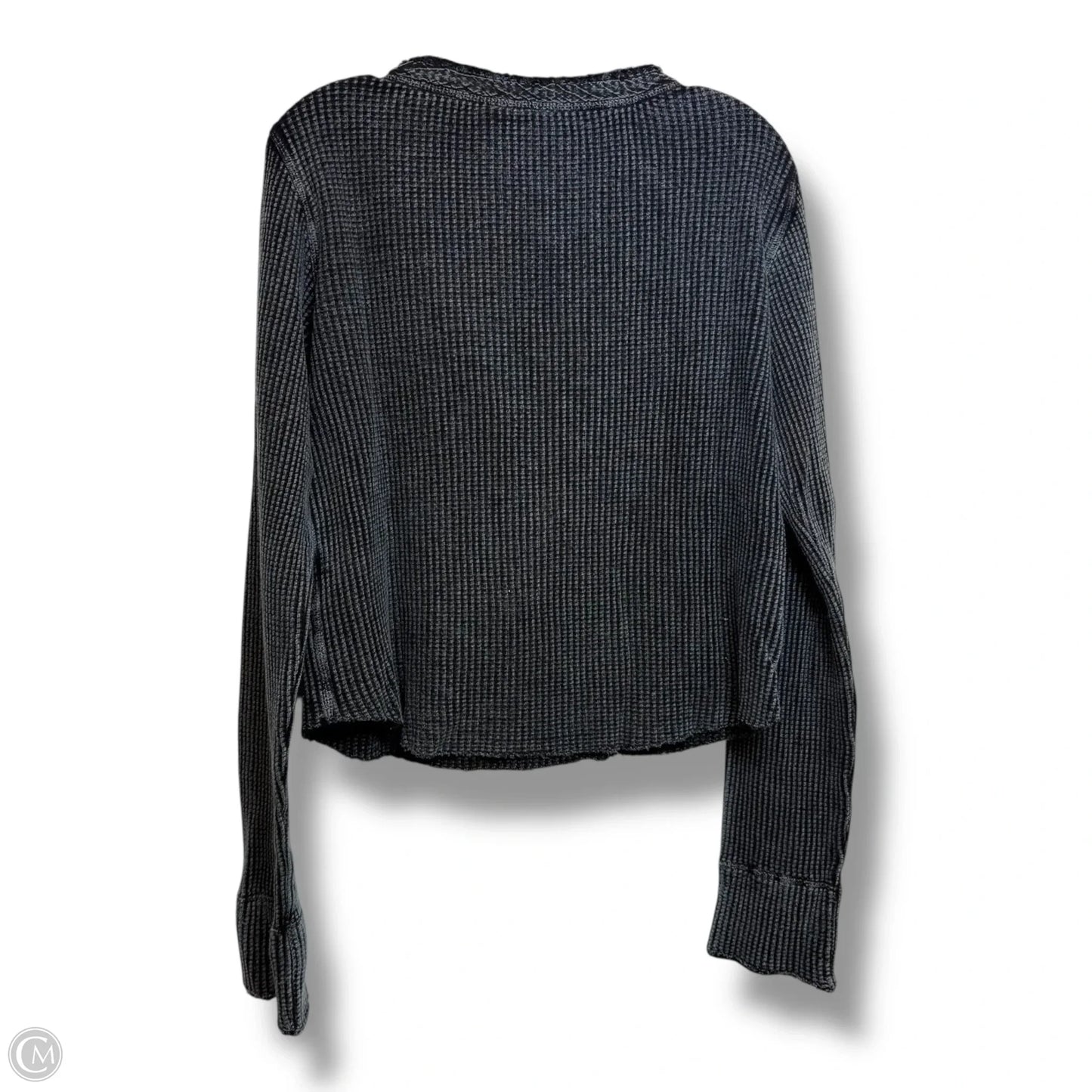 Top Long Sleeve By Free People In Black, Size: Xl