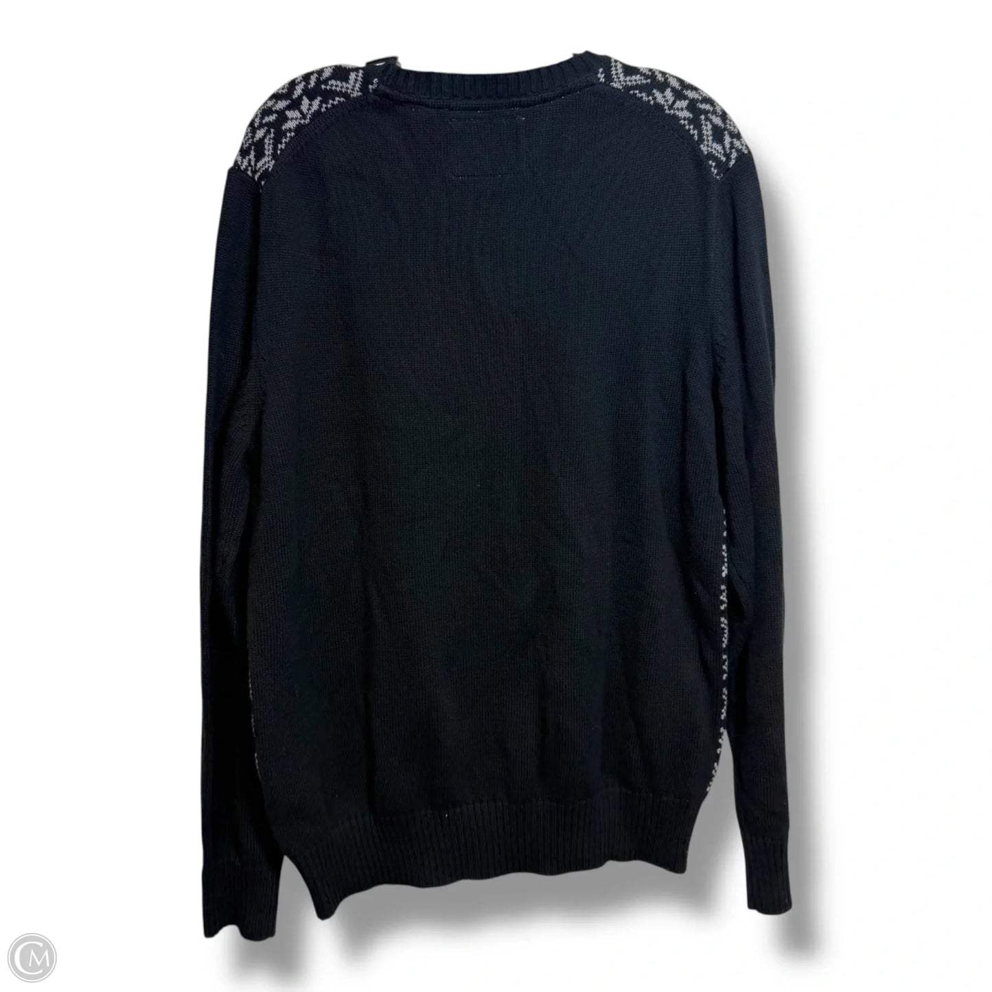 Sweater By Weatherproof In Black, Size: L
