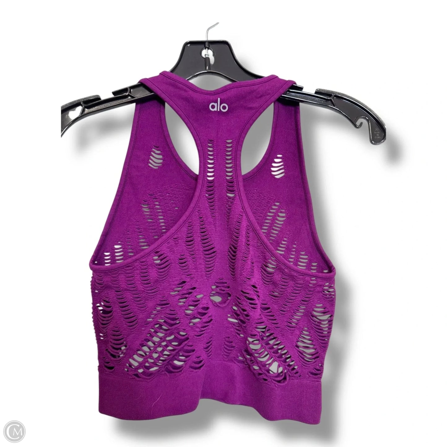 Athletic Tank Top By Alo In Purple, Size: S