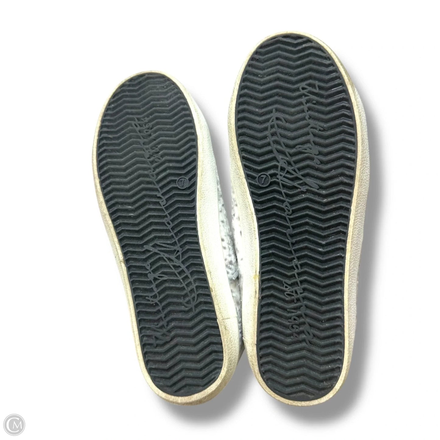 Shoes Sneakers By Vintage Havana In Silver, Size: 7