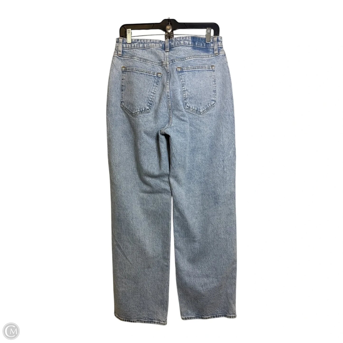 Jeans Straight By Abercrombie And Fitch In Blue Denim, Size: 8