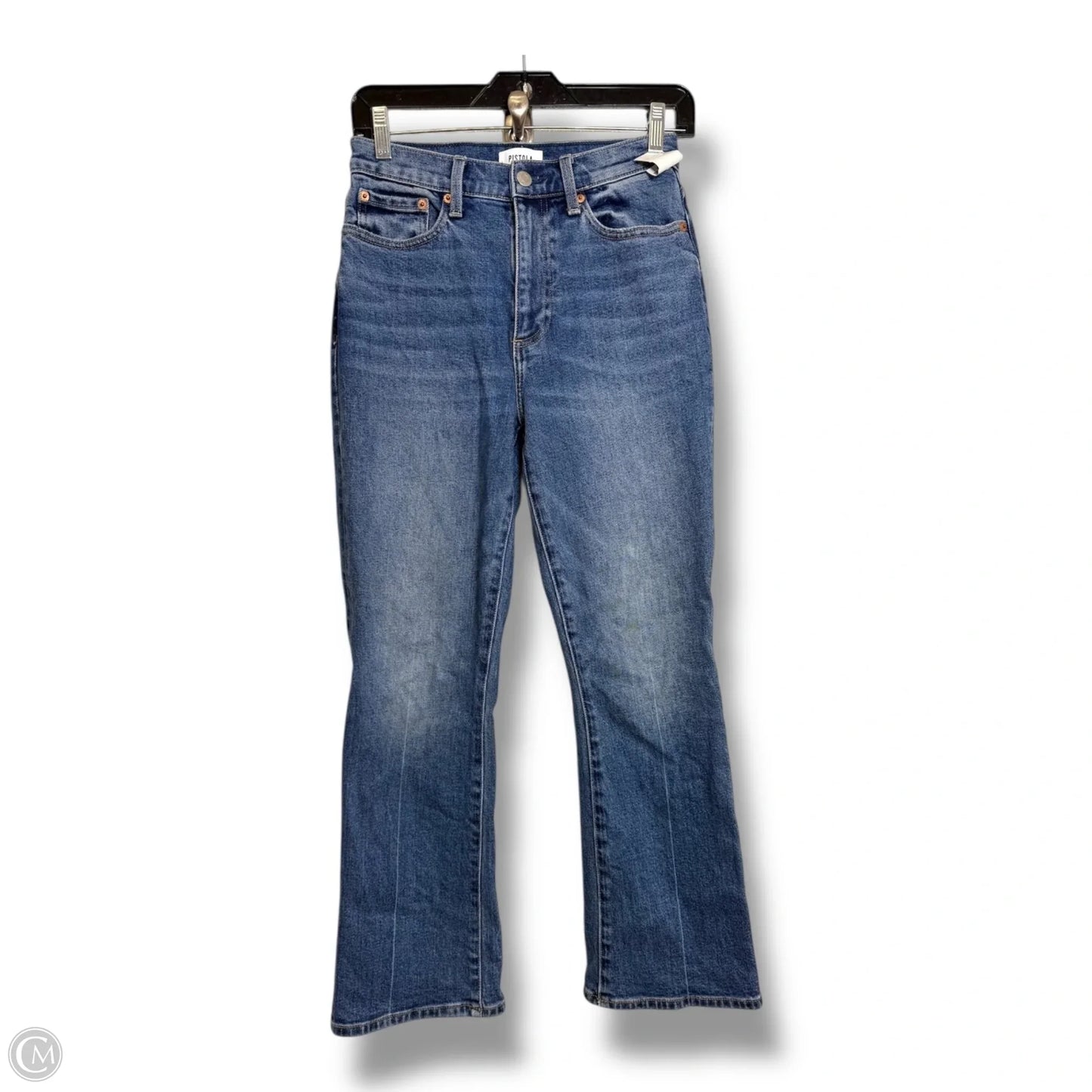 Jeans Straight By Pistola In Blue Denim, Size: 2