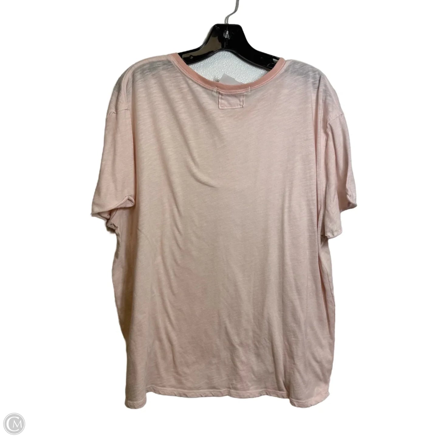 Top Short Sleeve Basic By We The Free In Pink, Size: S