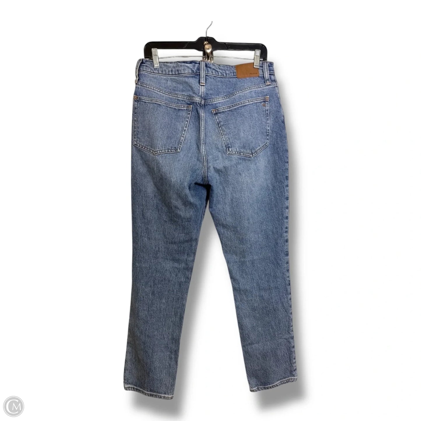 Jeans Straight By Madewell In Blue Denim, Size: 6
