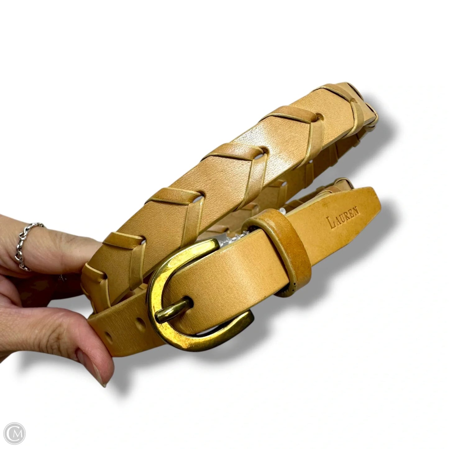 Leather Belt By Lauren By Ralph Lauren