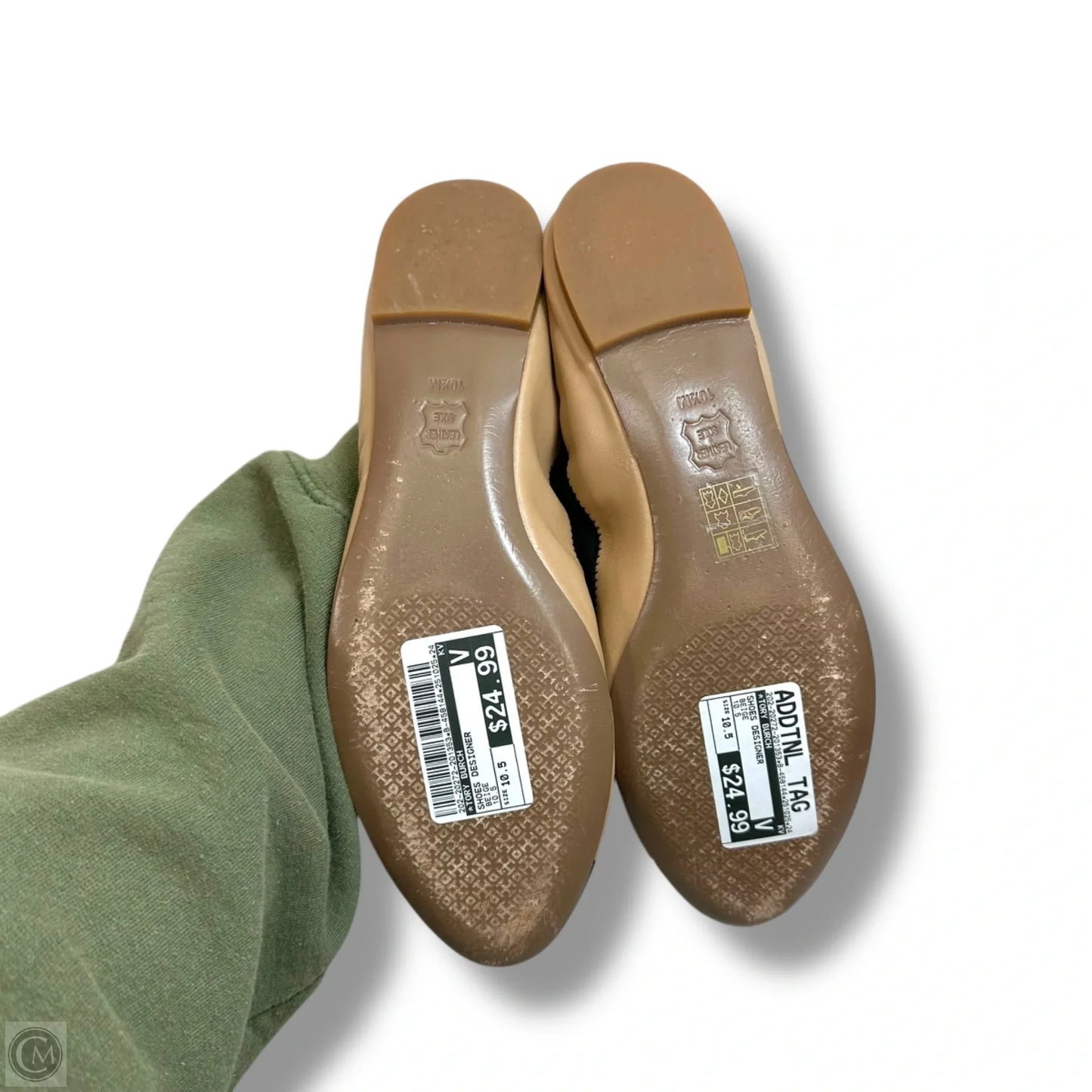 Shoes Designer By Tory Burch In Beige, Size: 10.5