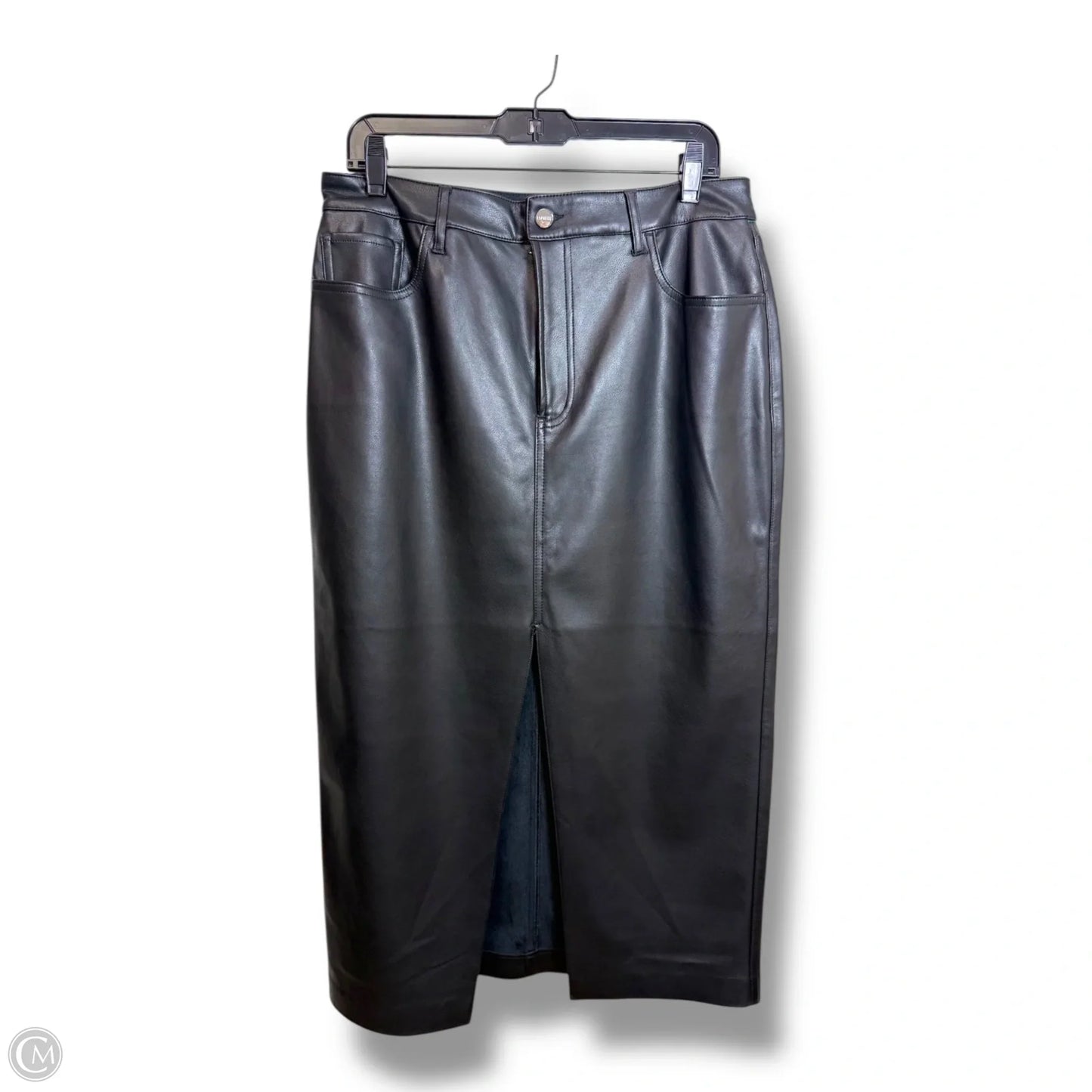 Skirt Midi By Express In Black, Size: 12