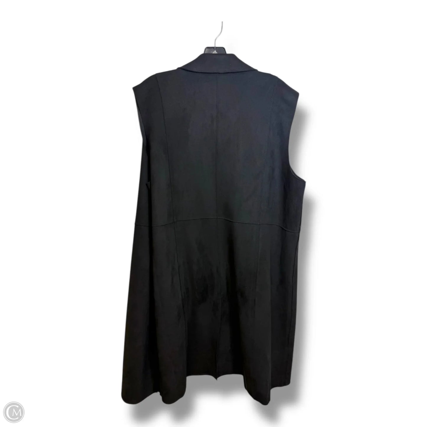 Vest Other By Tahari In Black, Size: Xl