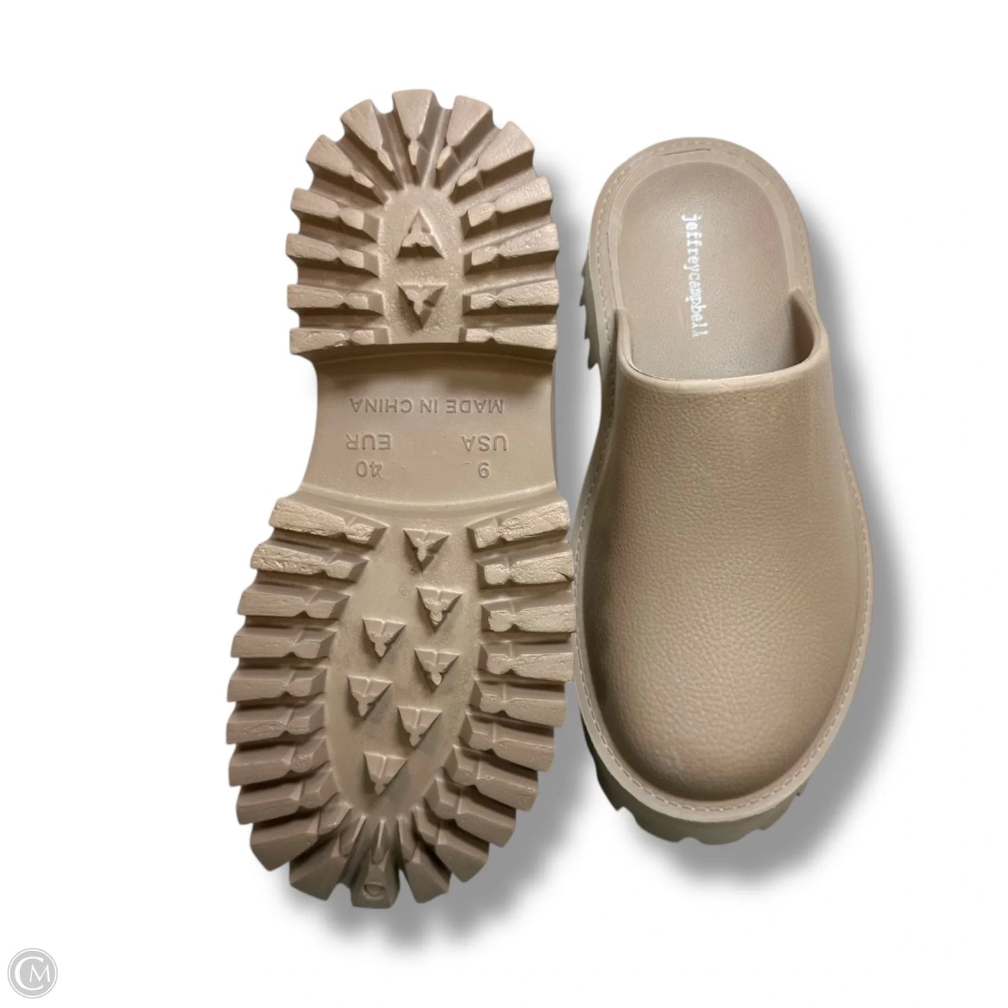 Shoes Heels Block By Jeffrey Campbell In Beige, Size: 9