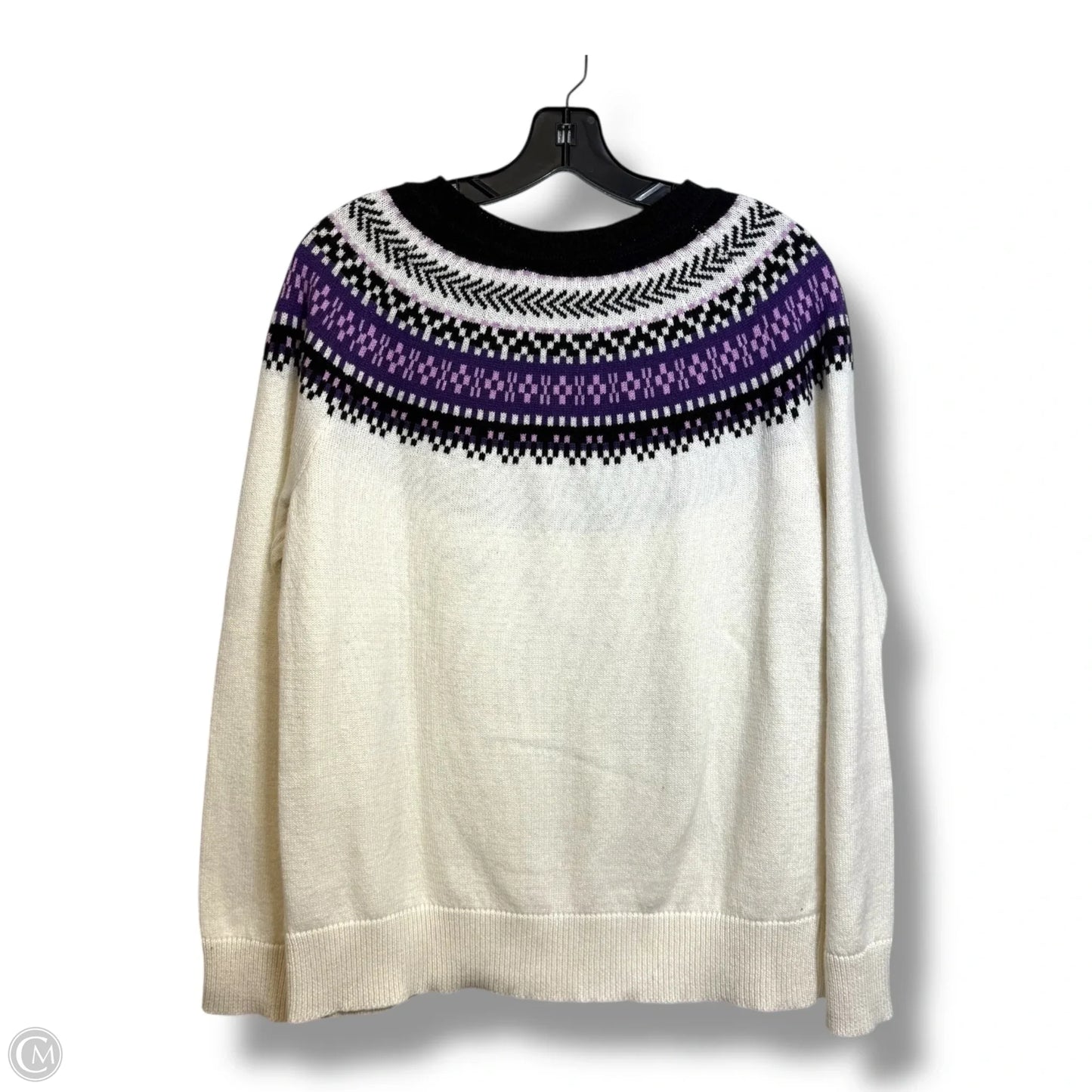 Sweater By Talbots In Black, Size: M