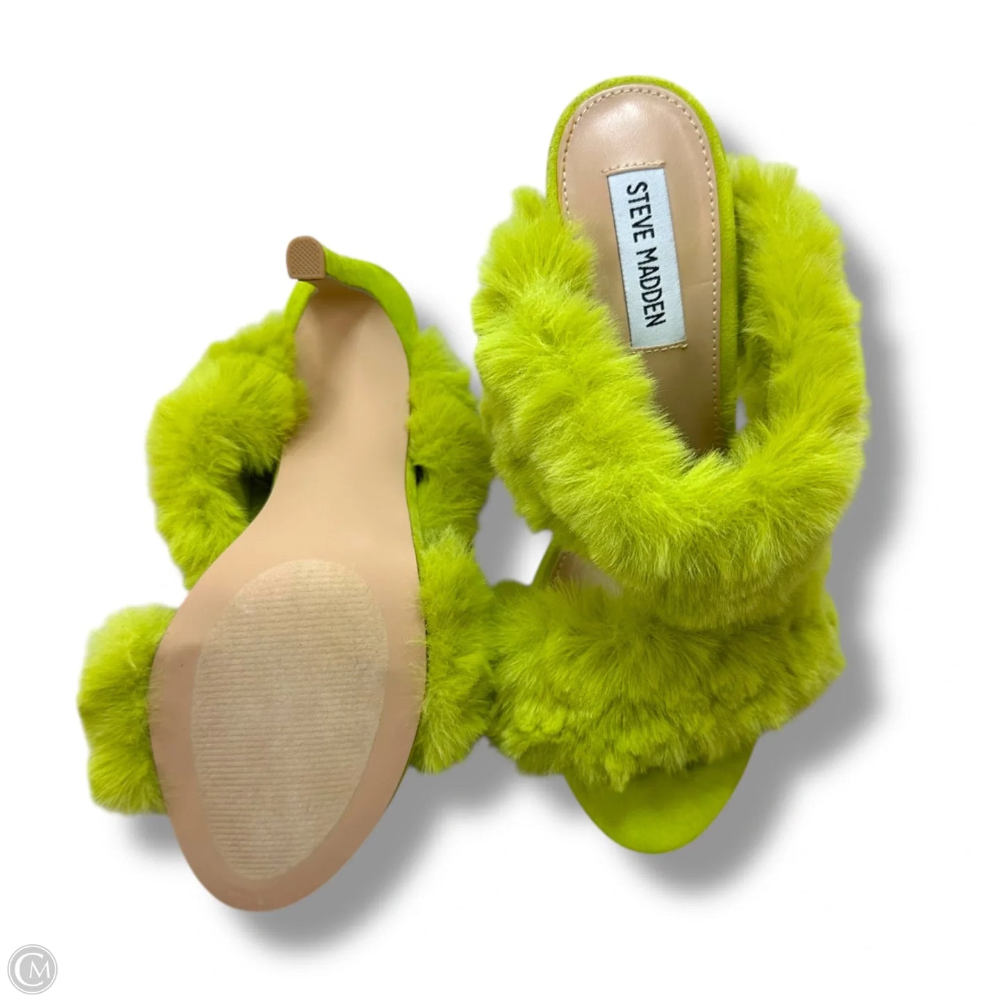 Shoes Heels Stiletto By Steve Madden In Green, Size: 8