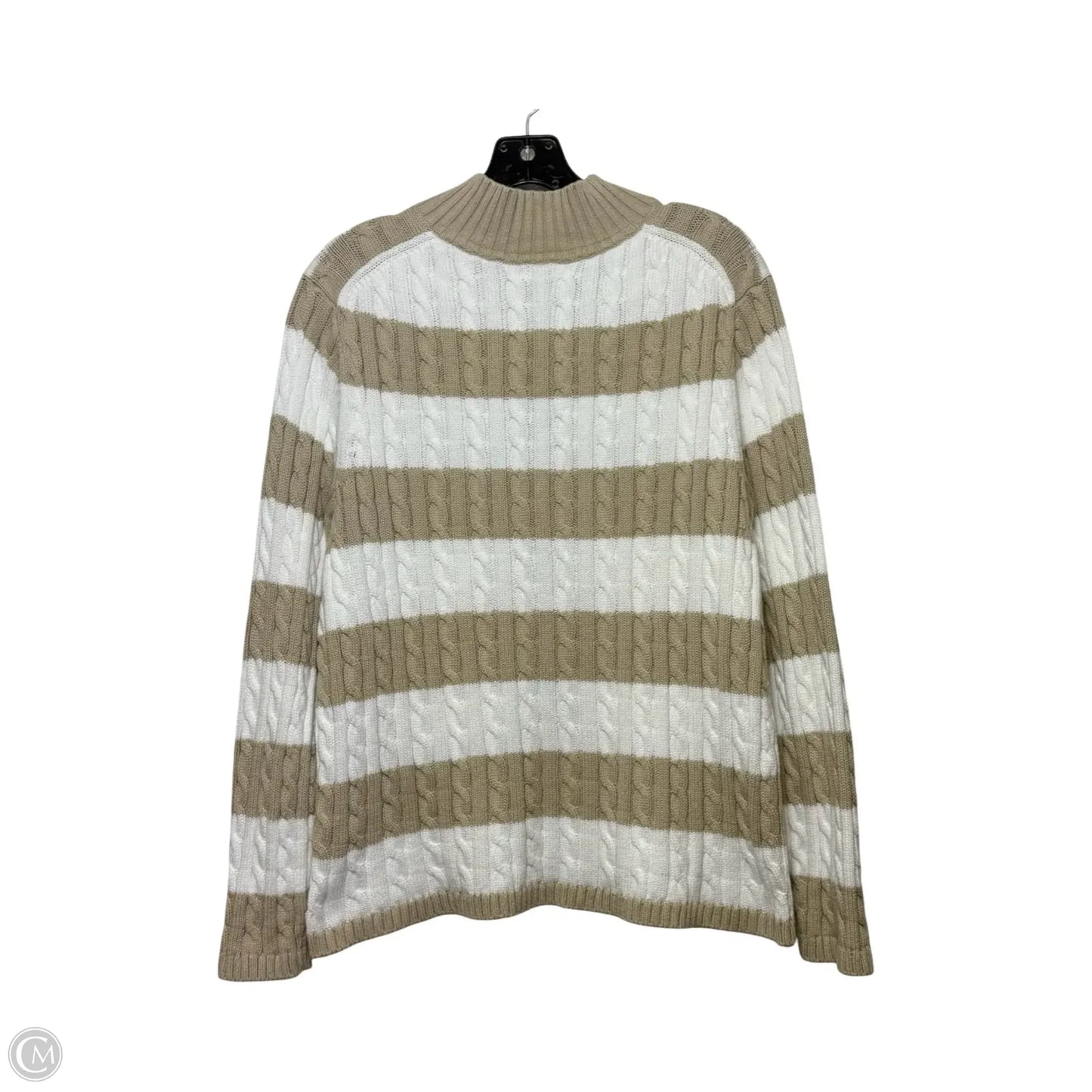 Sweater By L.l. Bean In Tan, Size: 1x