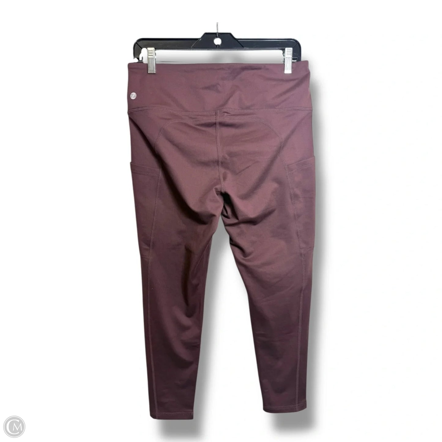 Athletic Leggings By Zella In Brown, Size: L