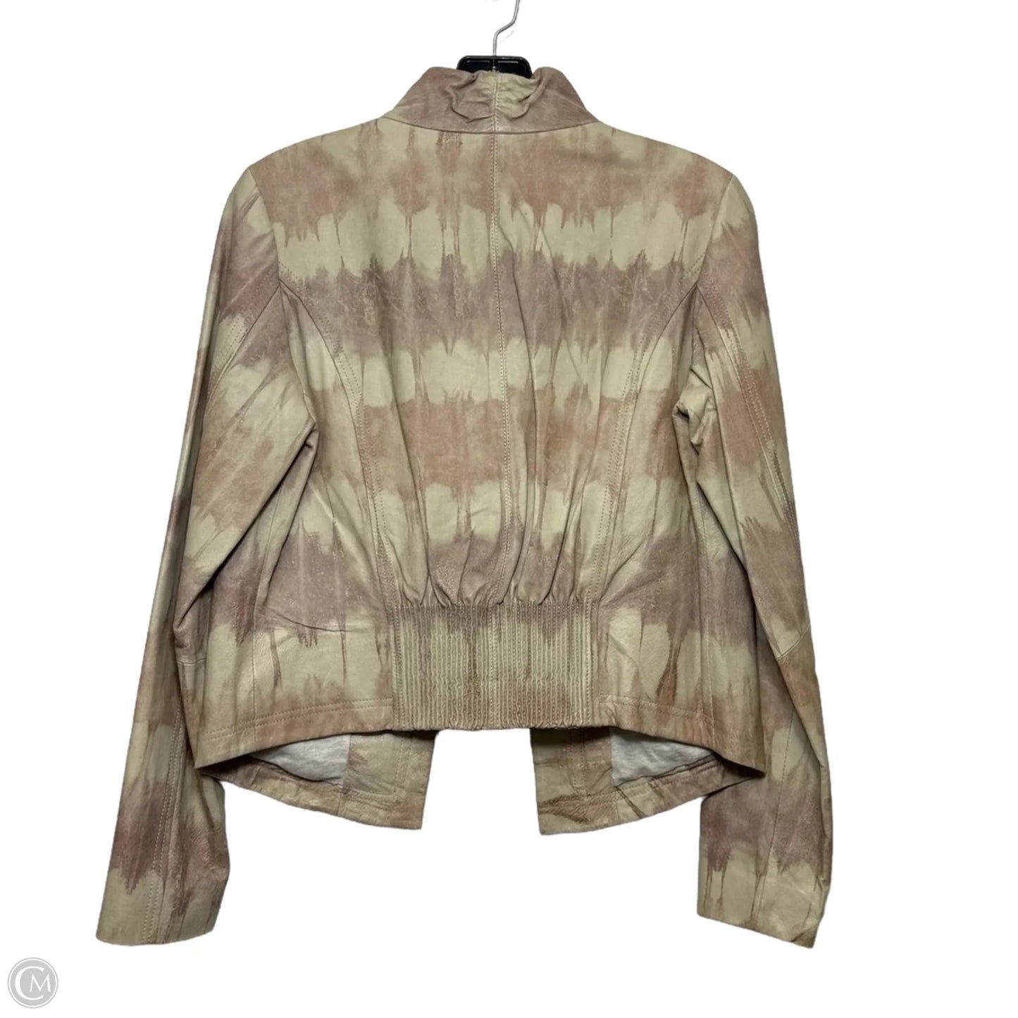 Blazer By Badgley Mischka In Beige, Size: M