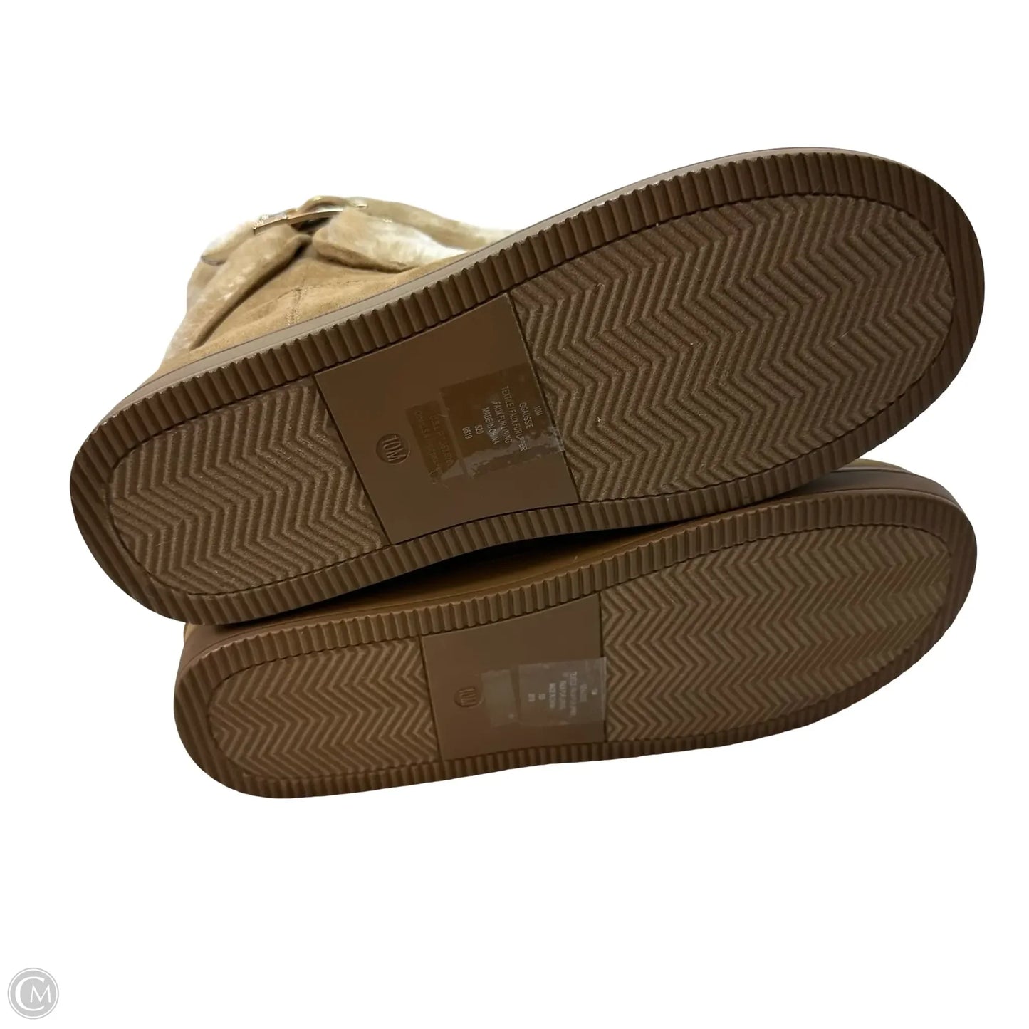 Boots Snow By Guess In Tan, Size: 10