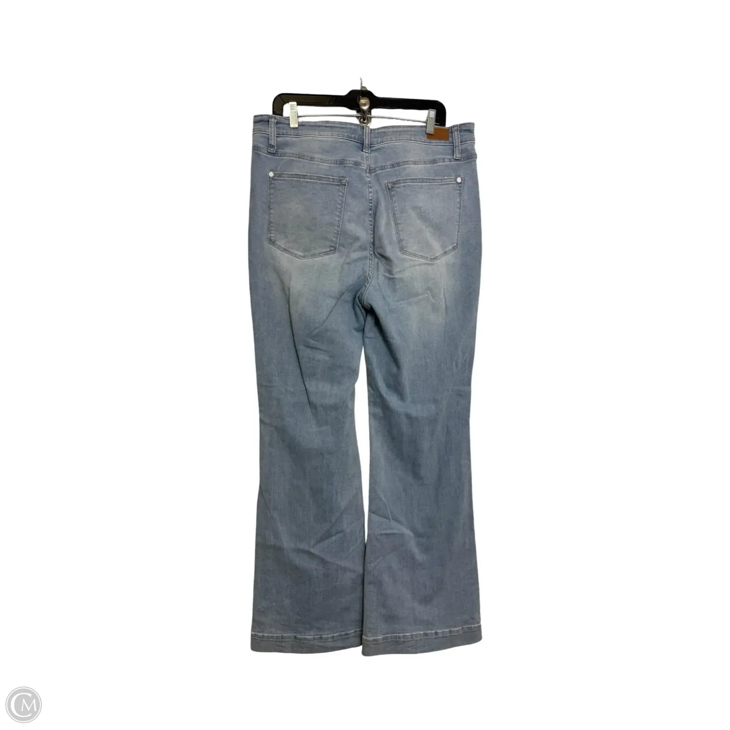 Jeans Wide Leg By Judy Blue In Blue Denim, Size: 16