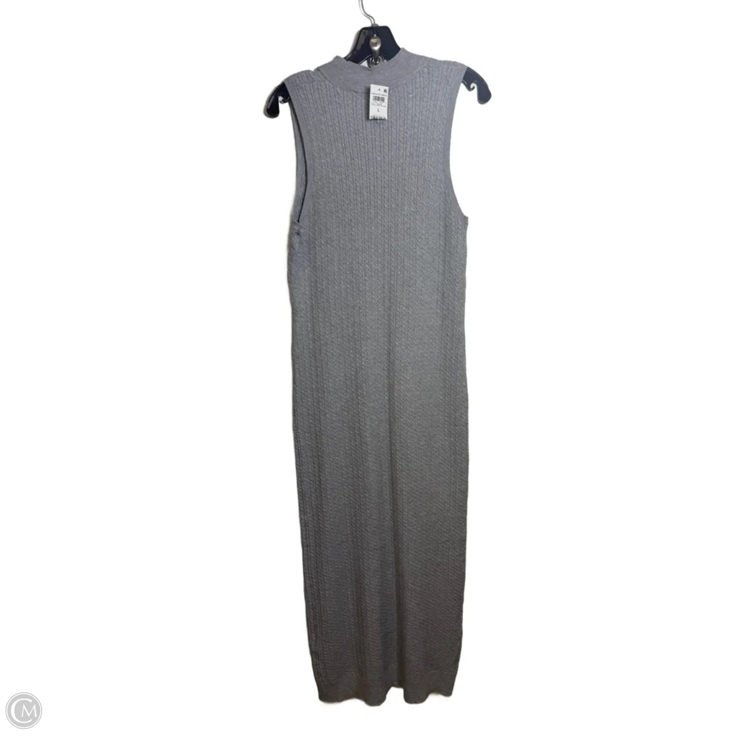 Dress Casual Midi By And Now This In Grey, Size: L