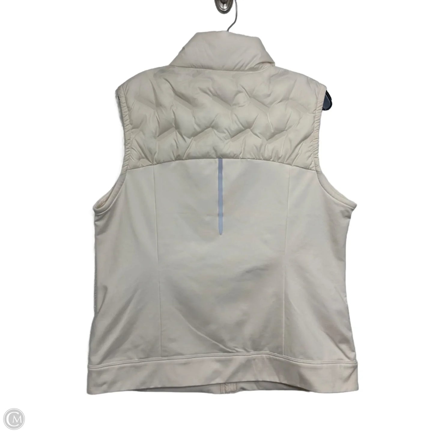Vest Puffer & Quilted By Calia In Ivory, Size: Xl