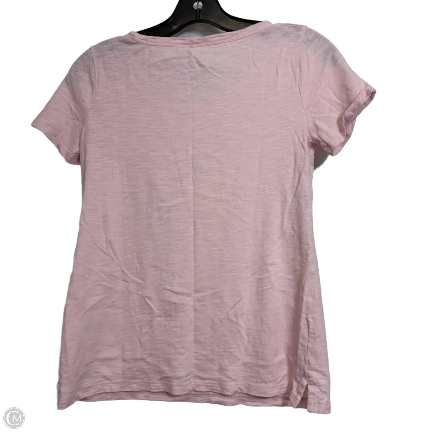 Top Short Sleeve Basic By Talbots In Pink, Size: Xsp