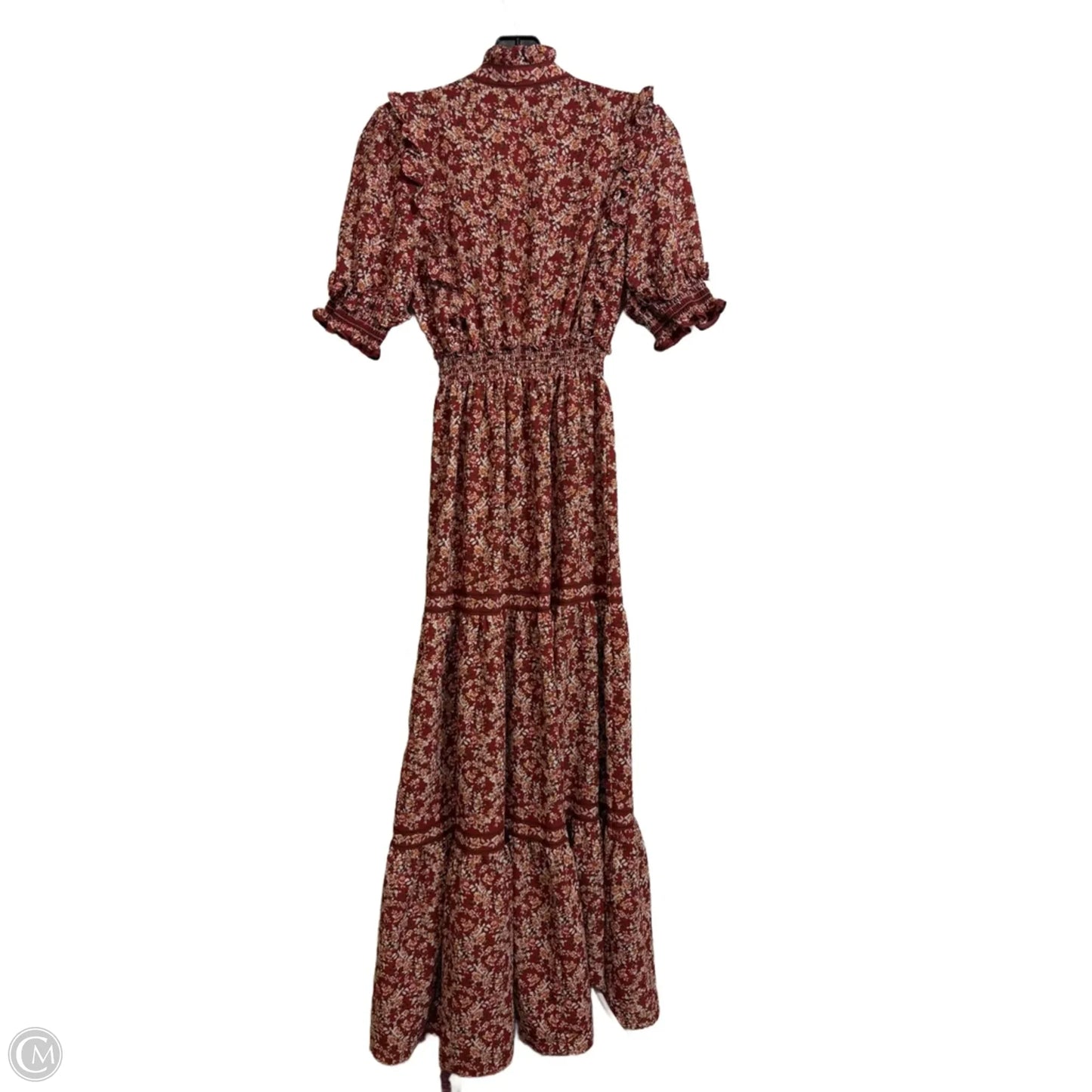 Dress Casual Midi By Max Studio In Copper, Size: Xs