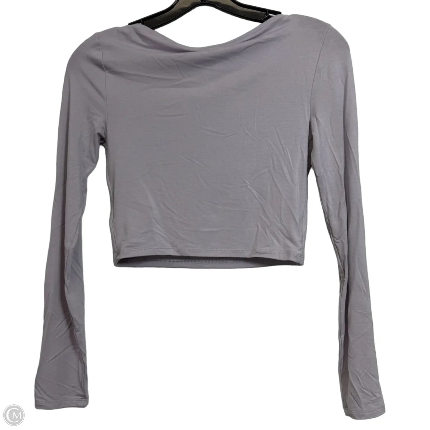 Top Long Sleeve By Express In Purple, Size: Xs