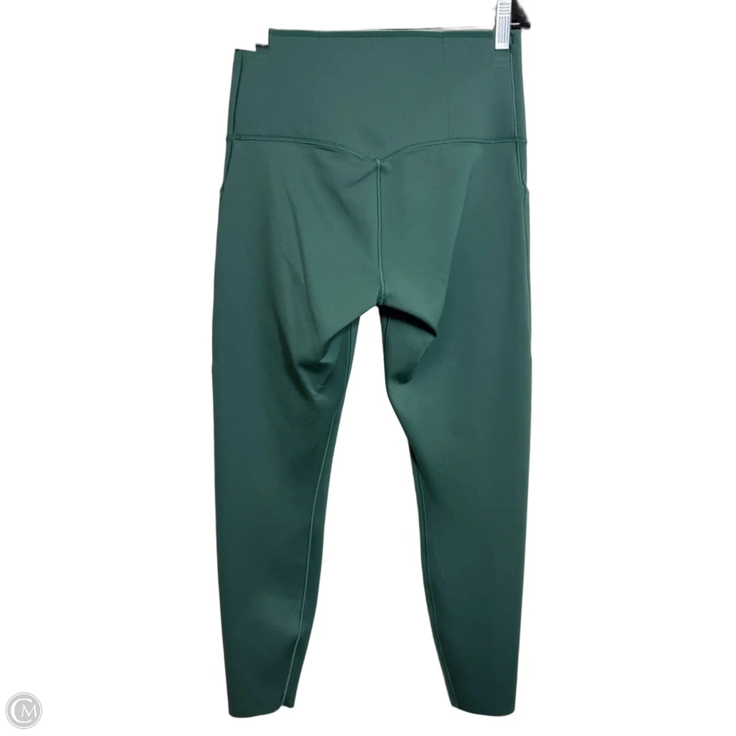 Athletic Leggings By Nike Apparel In Green, Size: M