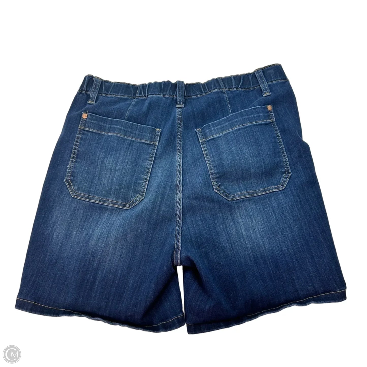 Shorts By Judy Blue In Blue Denim, Size: Xl