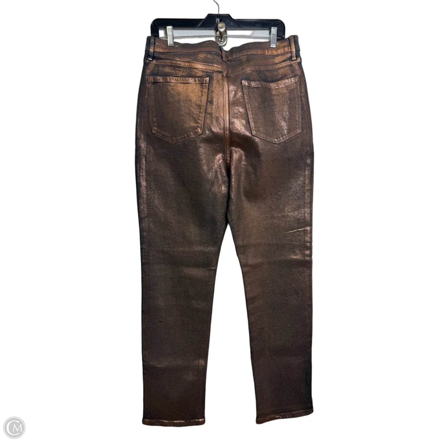Jeans high rise Straight By Ana In Bronze, Size: 12