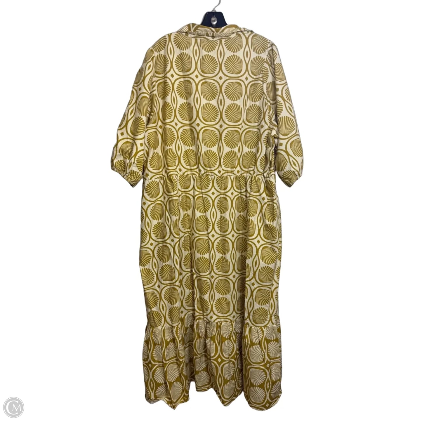 Dress Casual Midi By City Chic In Chartreuse, Size: Xl