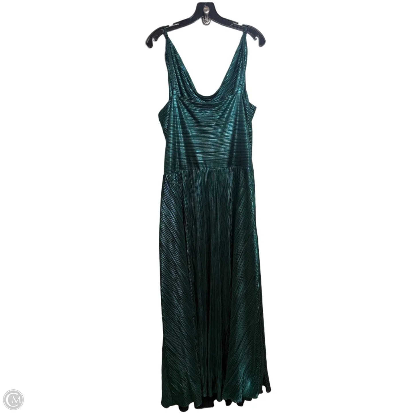 Dress Casual Maxi By City Chic In Teal, Size: L