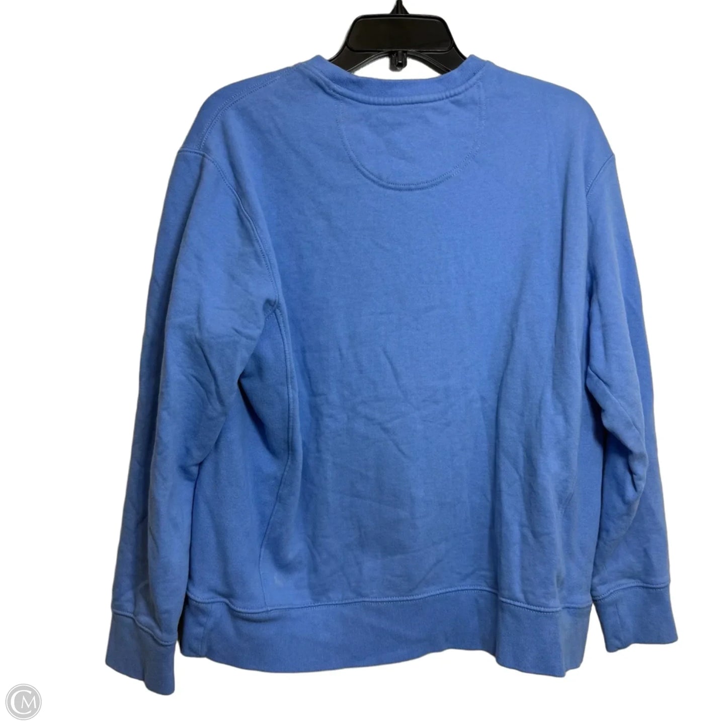 Sweatshirt Crewneck By Life Is Good In Blue, Size: L