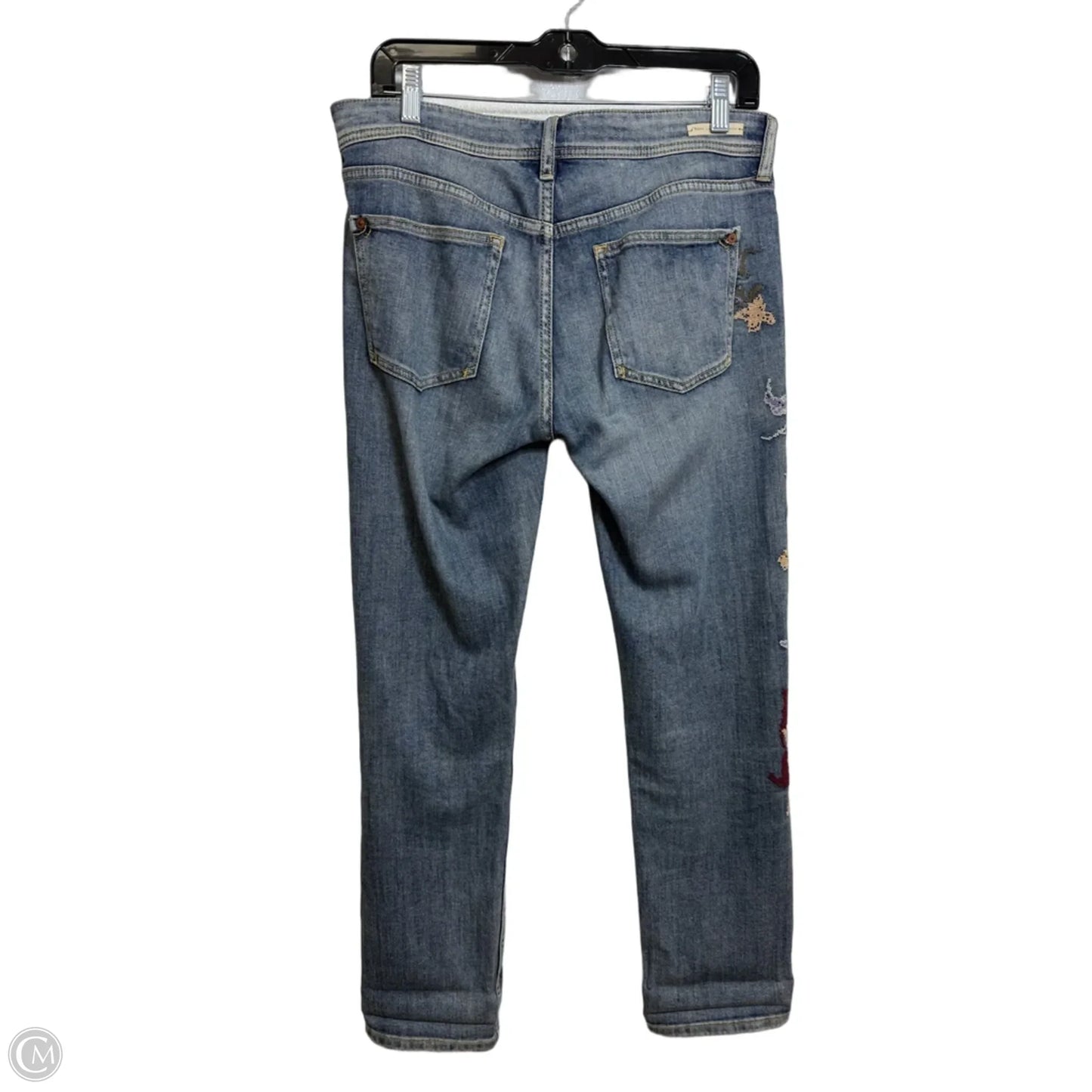 Jeans Boyfriend By Pilcro In Blue Denim, Size: 4