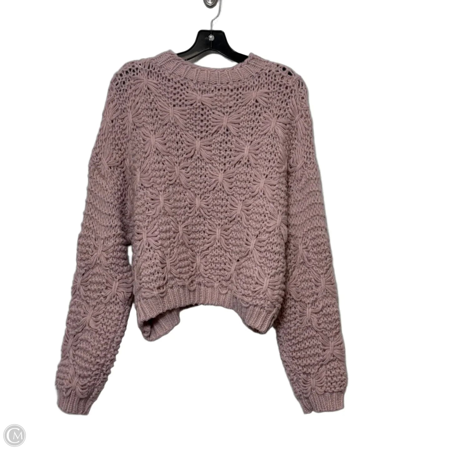 Sweater By Hyfve In Mauve, Size: M