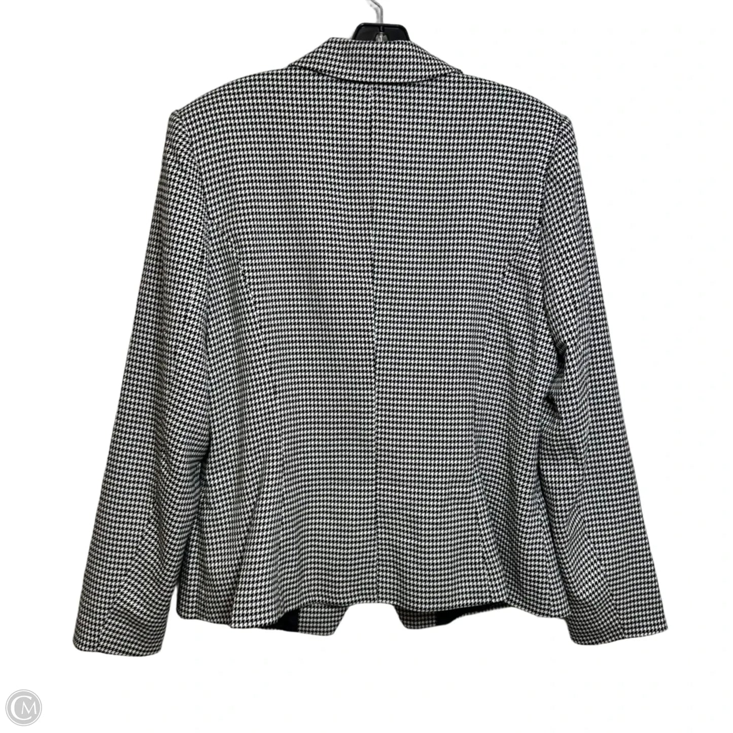 Blazer By Venus In Checkered Pattern, Size: 16