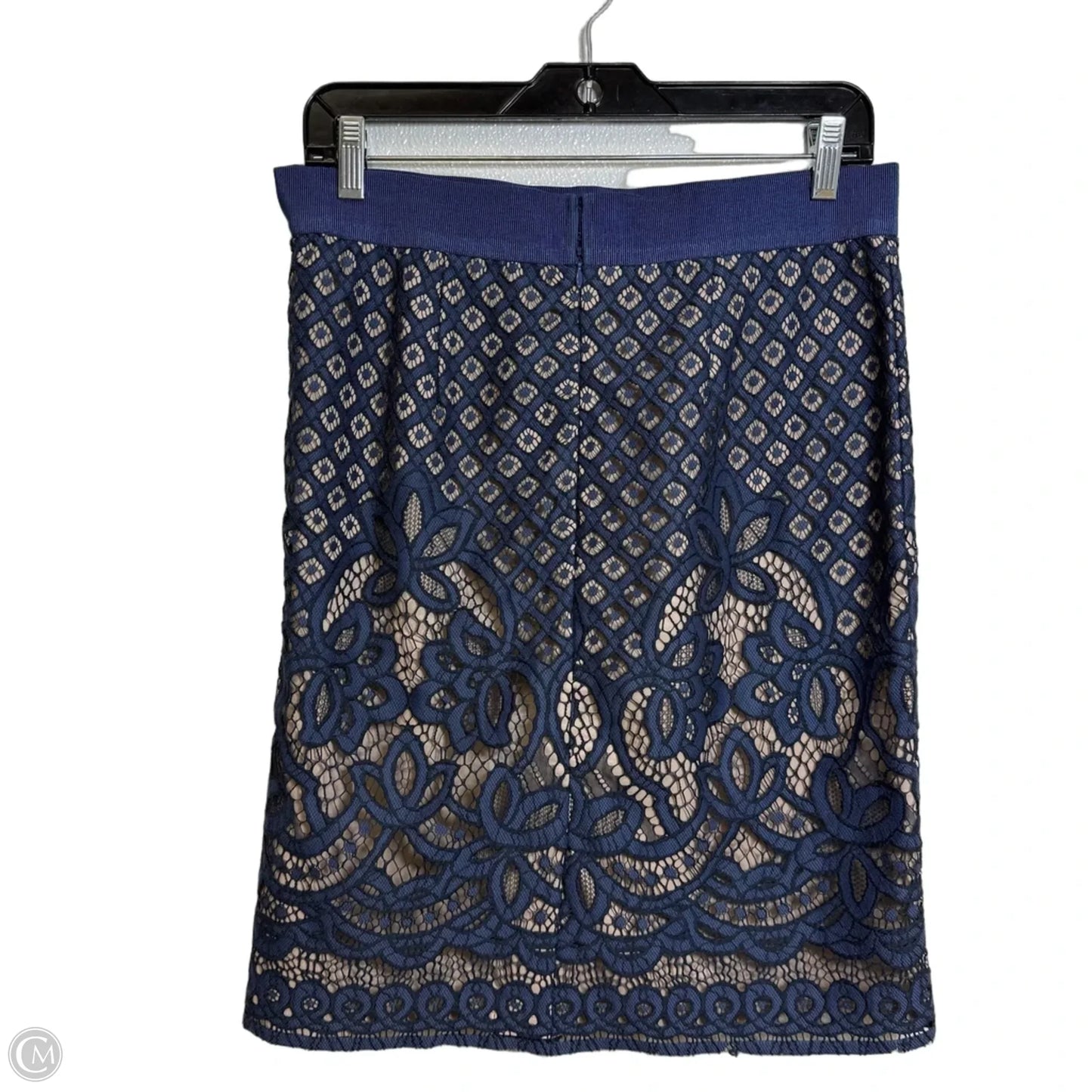 Skirt Mini & Short By Ann Taylor In Navy, Size: 8