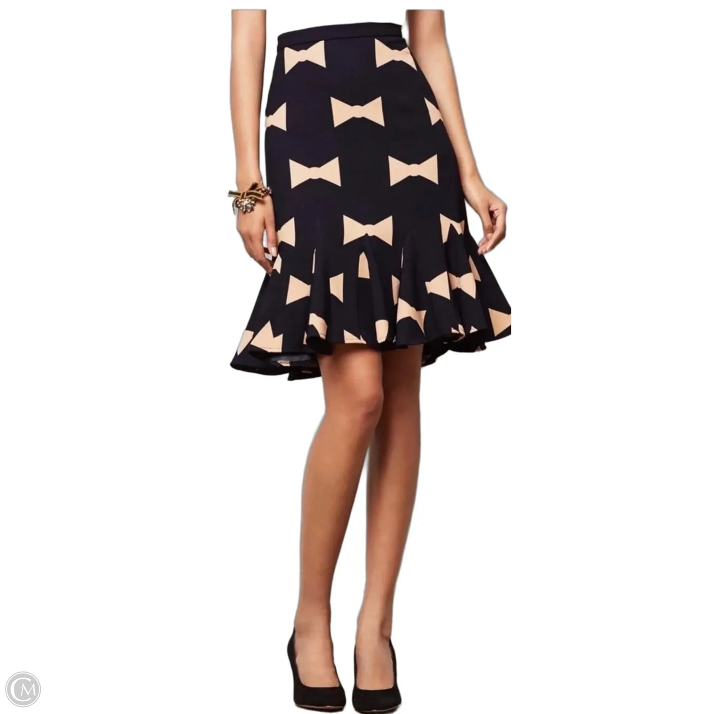 Skirt Midi By Eva Franco In Black, Size: 4
