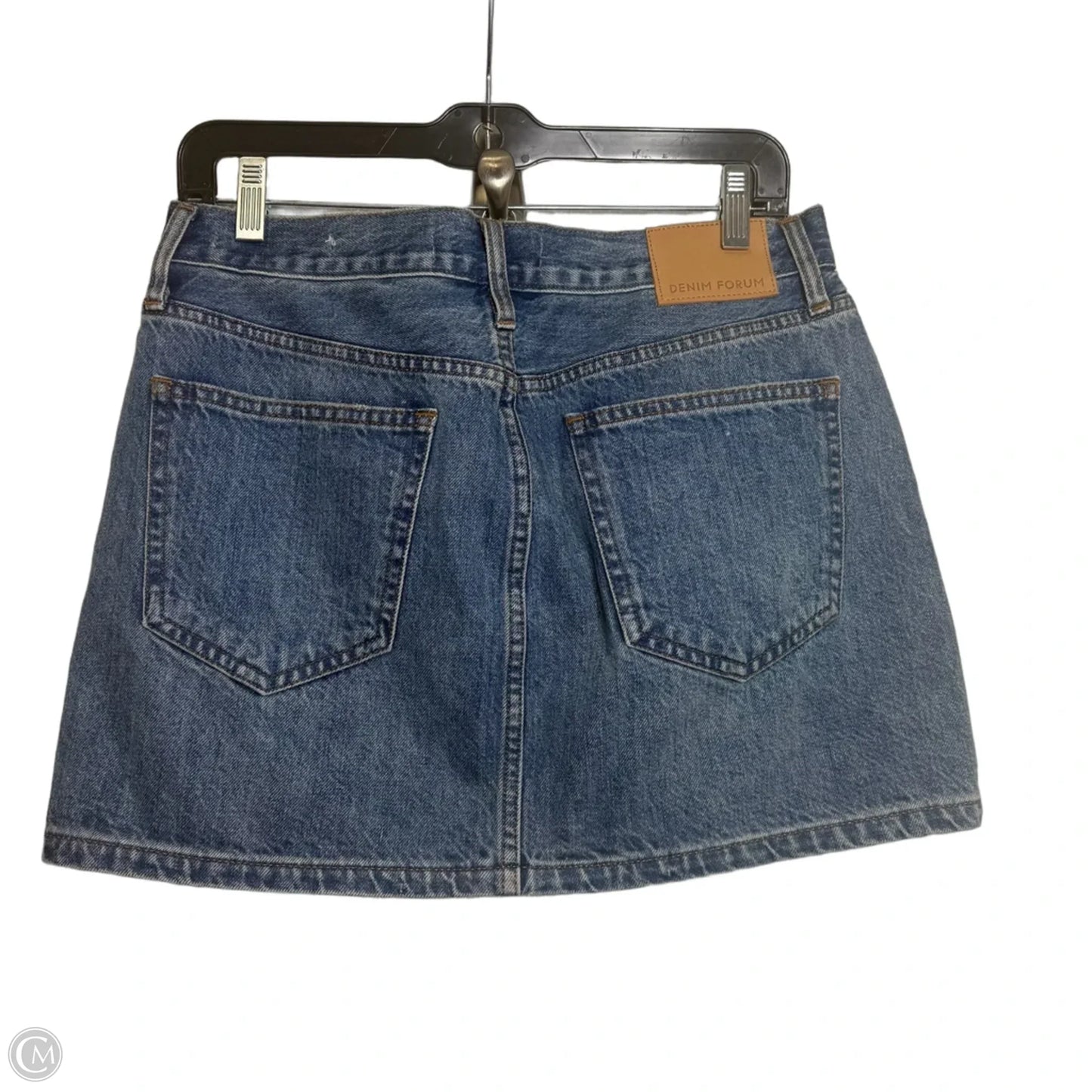 Skirt Mini & Short By Clothes Mentor In Blue Denim, Size: 6