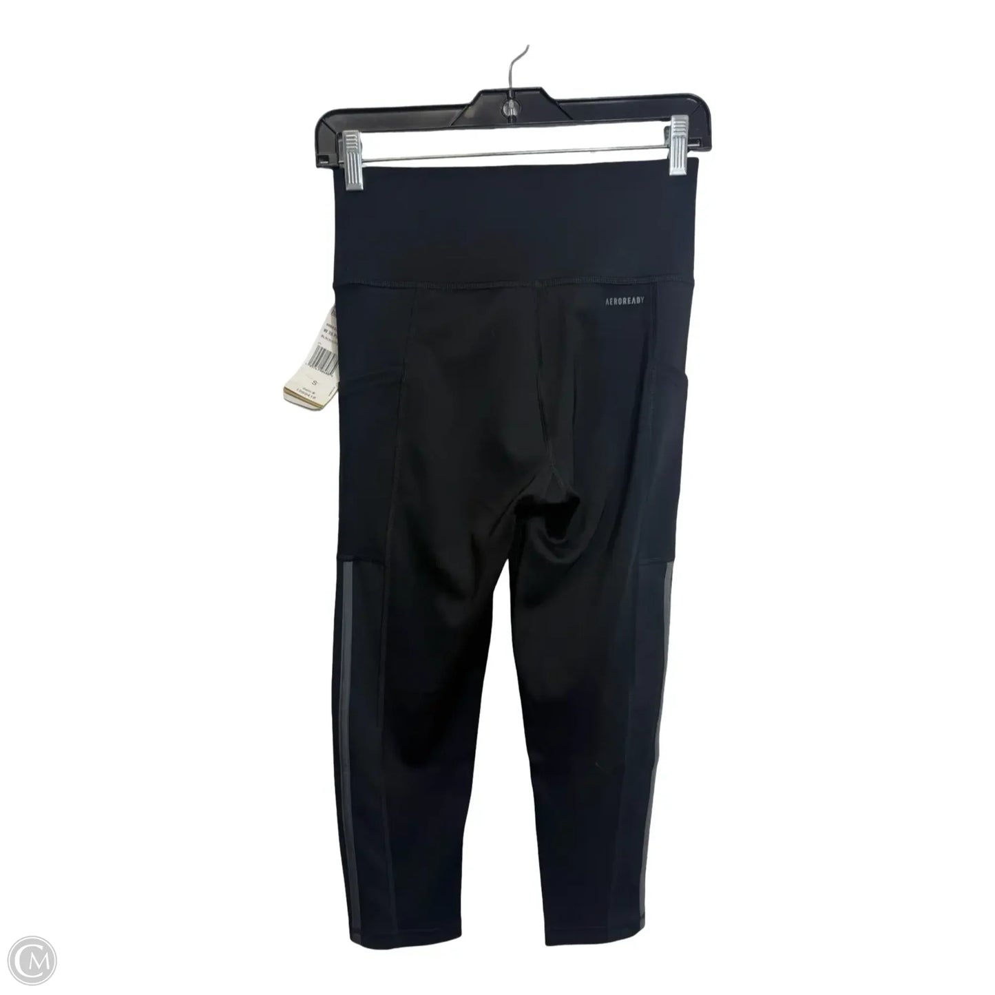Athletic Capris By Adidas In Black, Size: S