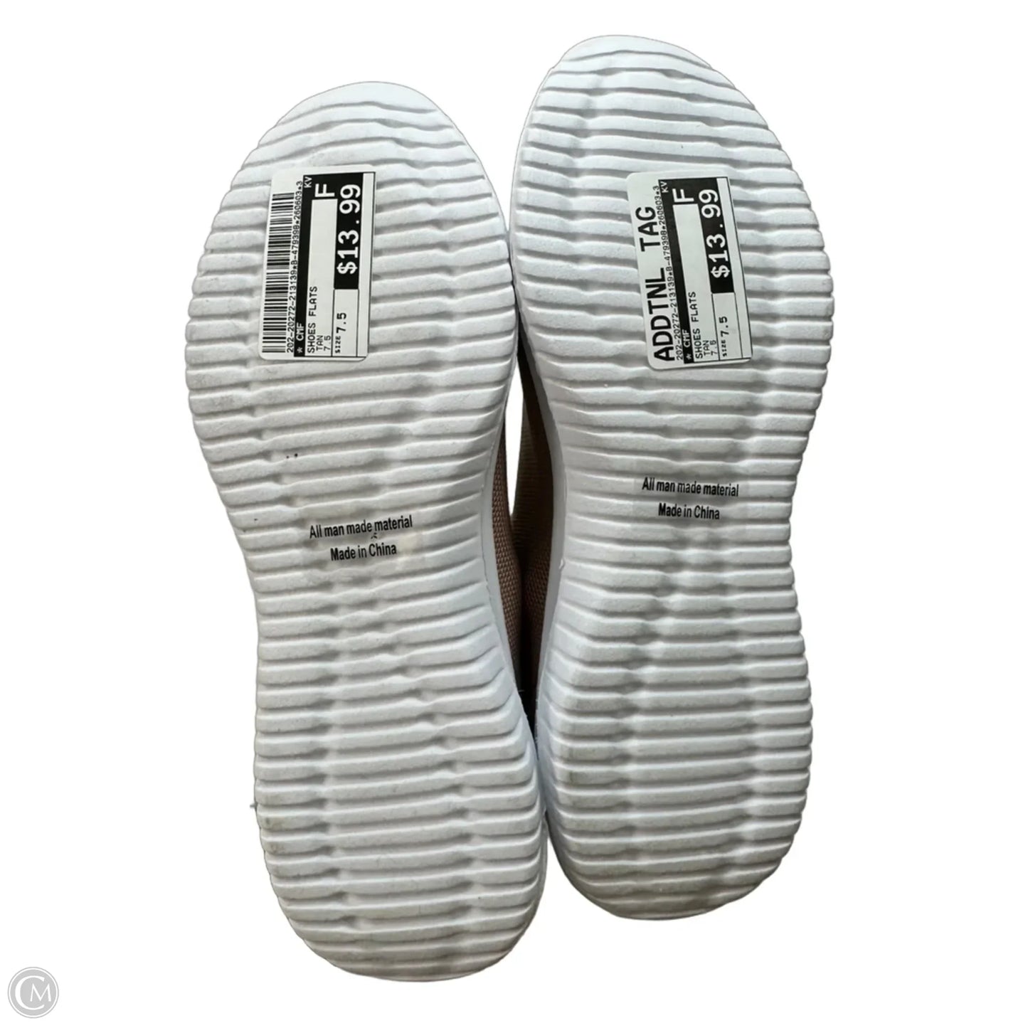 Shoes Flats By Cmf In Tan, Size: 7.5