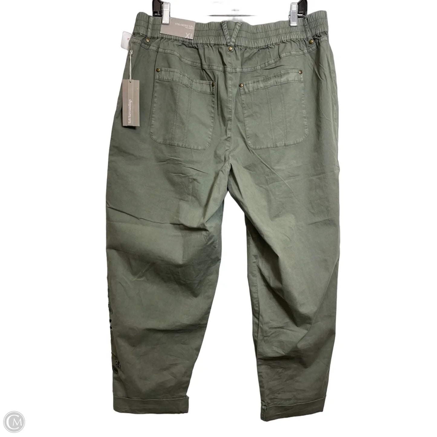 Pants Chinos & Khakis By Soft Surroundings In Green, Size: Xl