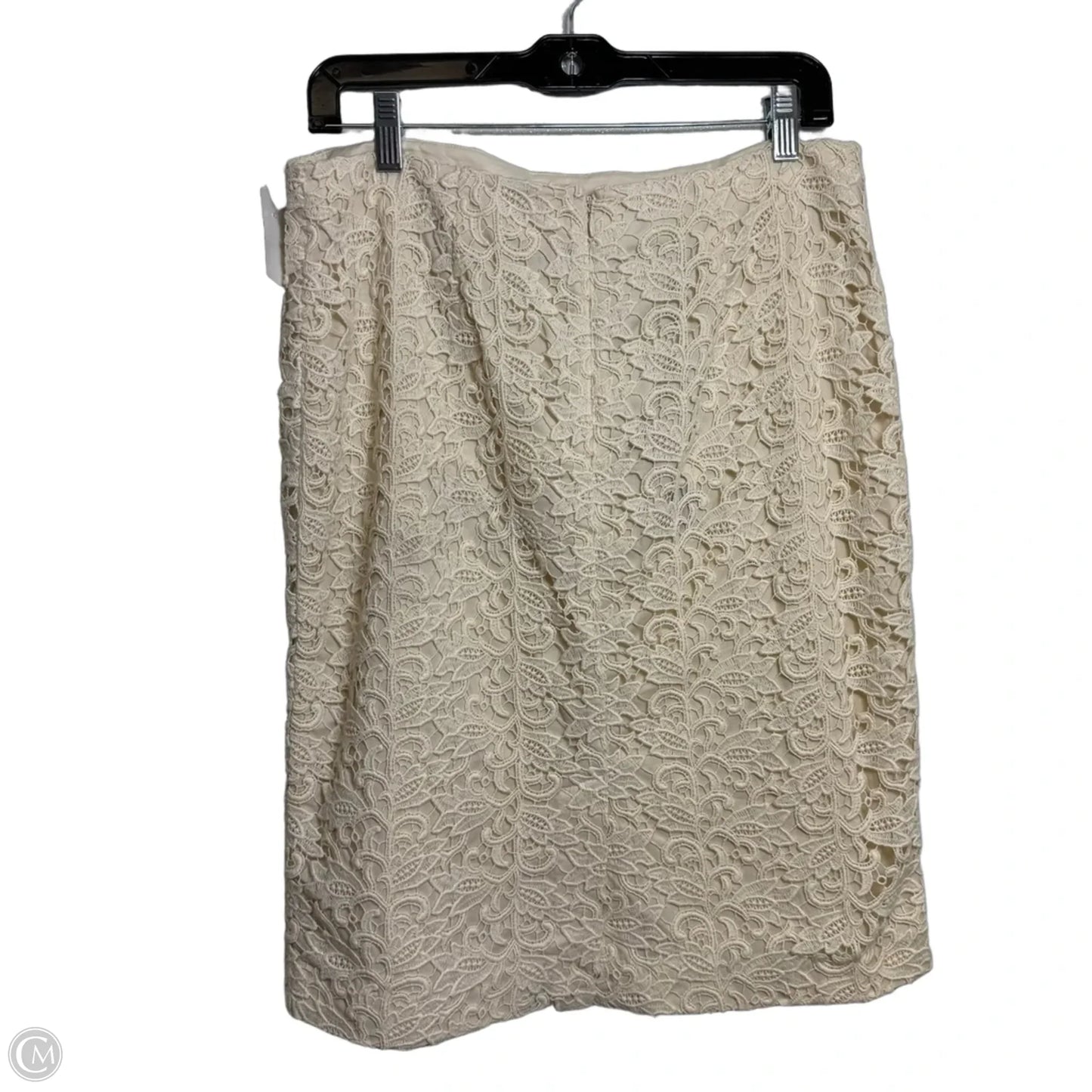Skirt Midi By Talbots In Ivory, Size: 8