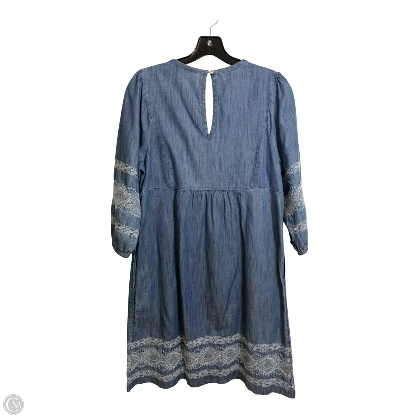 Dress Casual Short By J. Jill In Blue Denim, Size: Xs