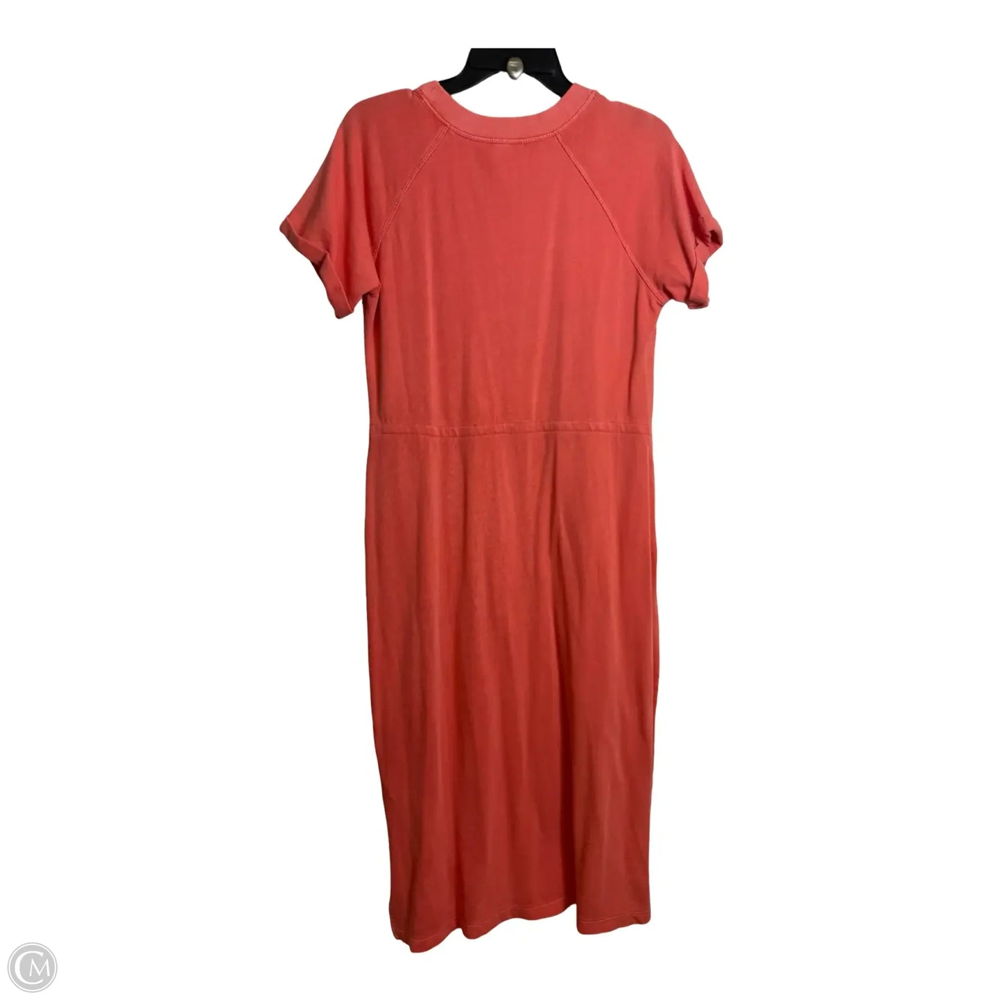 Dress Casual Midi By Old Navy In Coral, Size: S