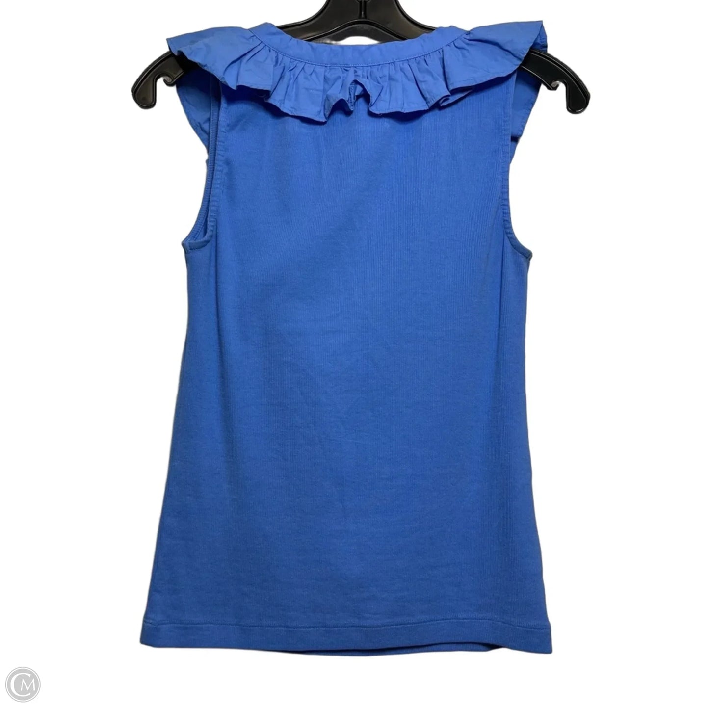 Top Sleeveless By Loft In Blue, Size: S