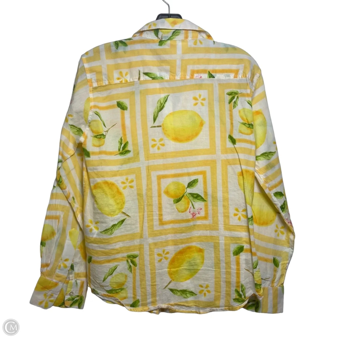 Top Long Sleeve Basic By Calypso St Barth In Yellow, Size: Xl