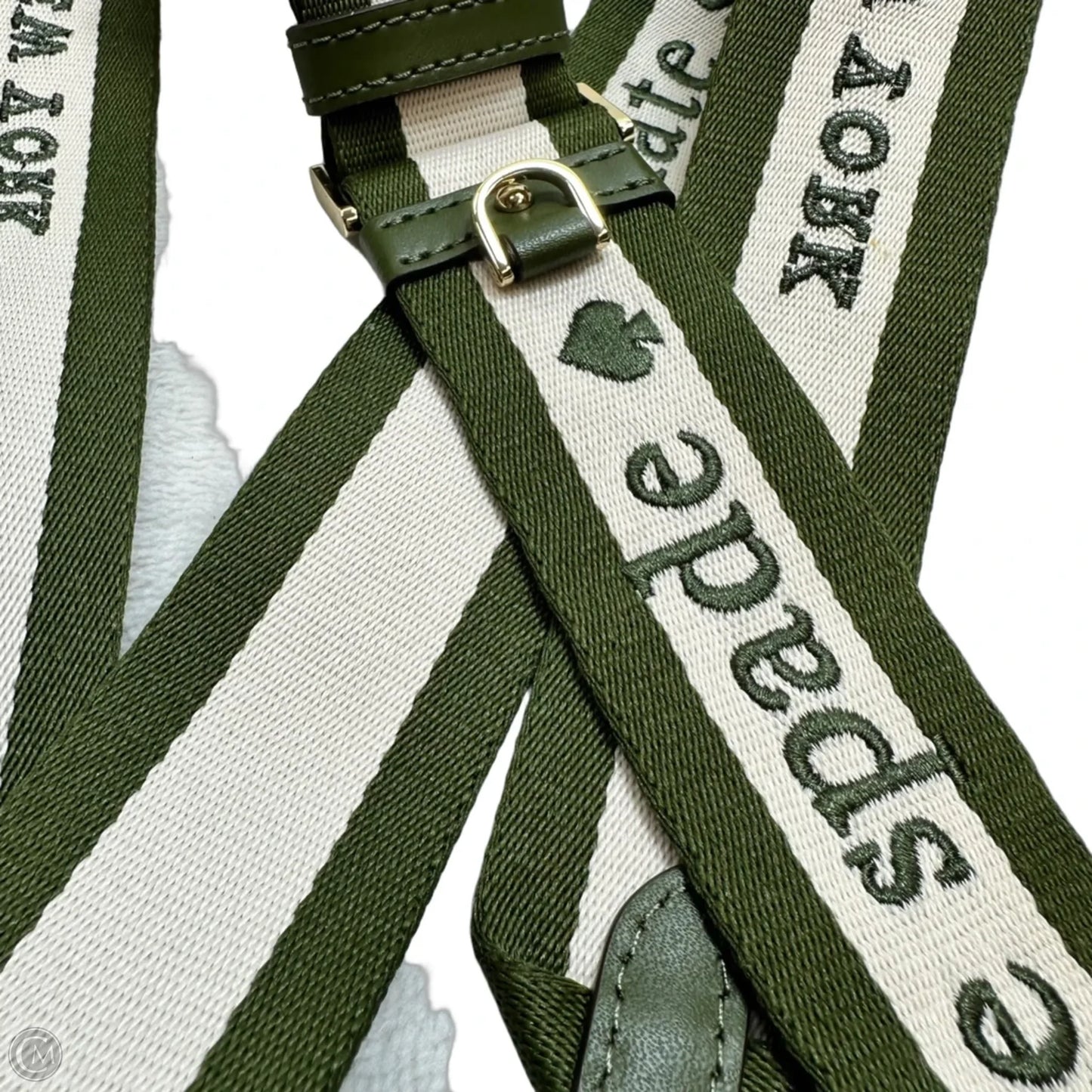 Guitar style purse handbag strap Designer Tag By Kate Spade, Size: