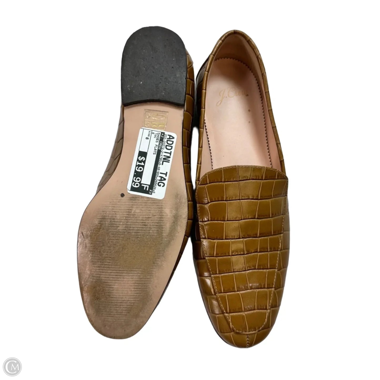 Shoes Flats By J. Crew In Tan, Size: 8