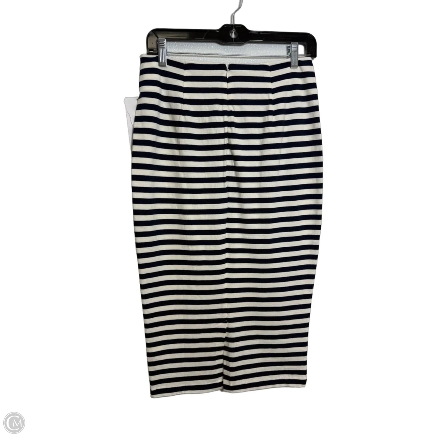 Skirt Midi By J. Crew In Striped Pattern, Size: 4