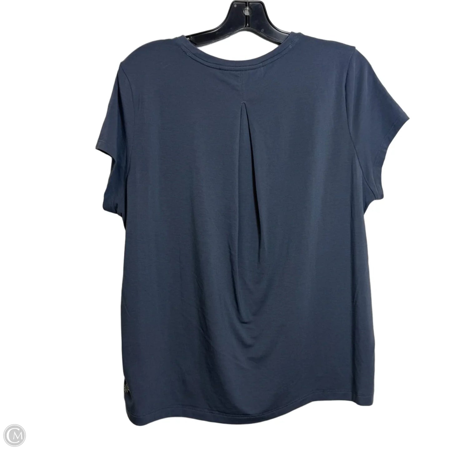 Athletic Top Short Sleeve By Athleta In Blue, Size: Xs